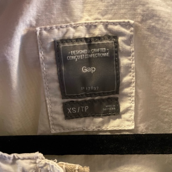 Gap Collarless Ripstop Cotton Jacket - Picture 3 of 3